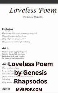 Loveless Poem by Genesis Rhapsodos PDF Download